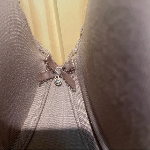 NWT Smart & Sexy Lace Trim Bra in Light Mauve - Picture 2 of 6
